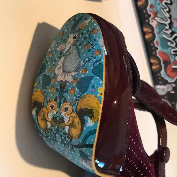 Irregular choice velvet gnome shoes ⭐️REDUCED⭐️NIB